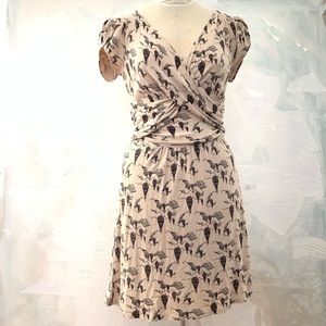 Anthropologie leifnotes hot air balloon dress sz S